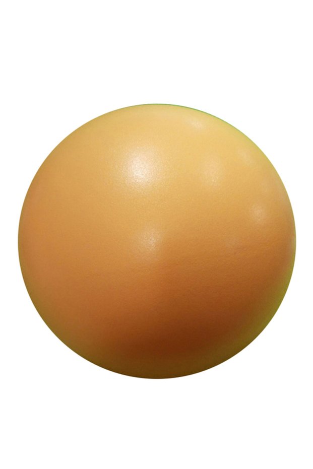 yellow New 25cm Yoga Ball Exercise Gymnastic Fitness Pilates Ball Balance Exercise Gym Fitness Yoga