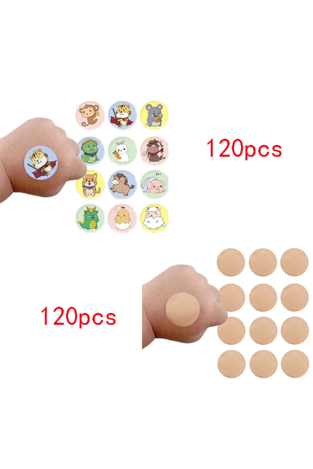 combination 240p 10/60/120pcs Cartoon Animal Pattern Band Aid Hemostasis Adhesive Bandages First Em