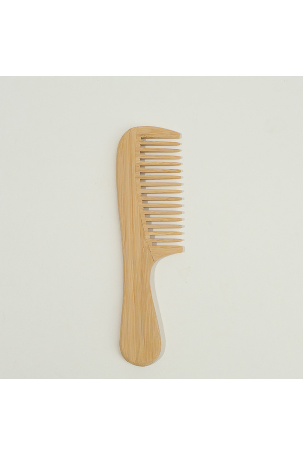 5 1pcs/7pcs Multiple Types Natural Bamboo & Wood Handmade Wooden Combs Collection, Wide & Fine Teeth