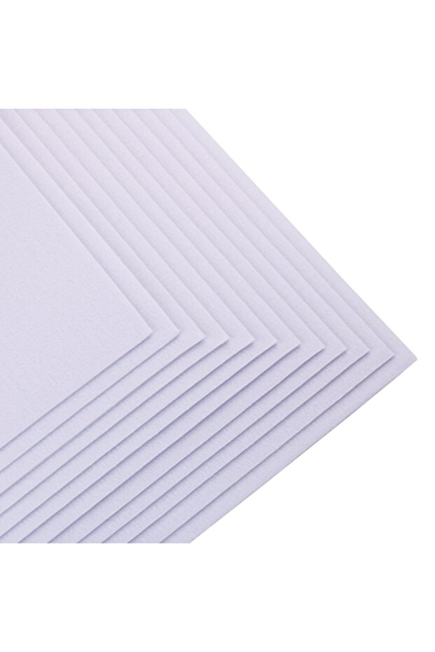 30 سم × 30 سم قطعة واحدة من قماش اللباد غير المنسوج بلون سادة بسمك 3 مم من البوليستر للخياطة والتبطين بنفسك