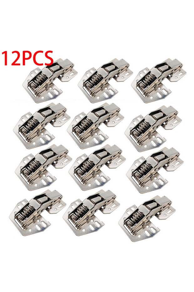 12pcs 2-12x Overhead Swing Up Flap Caravan Motorhome Hinge Locker Cupboard Door Stay Kitchen Cabinet