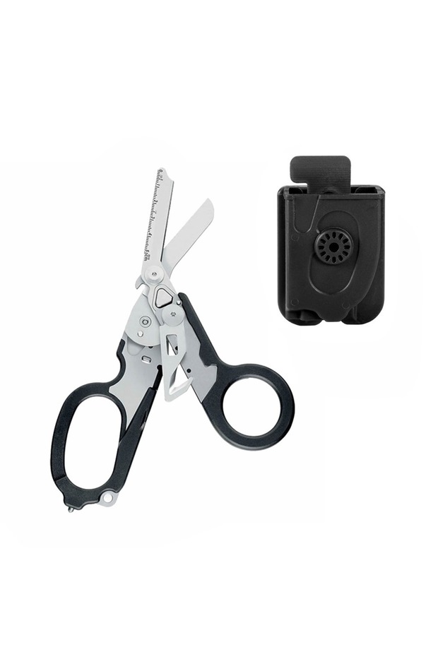 Black and Case Tactical Medical Scissor Emergency Rescue Shear First Aid Kit Raptor Scissors Foldabl