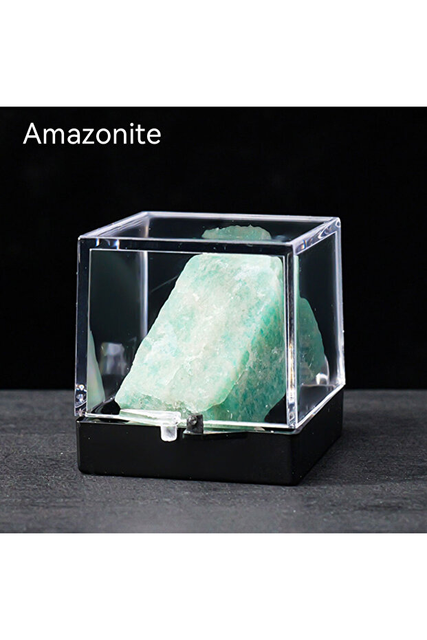 Amazonite 1PC Natural Crystal Rough Raw Stone Mineral Specimen Rocks Ore Gemstone For Collection Hom