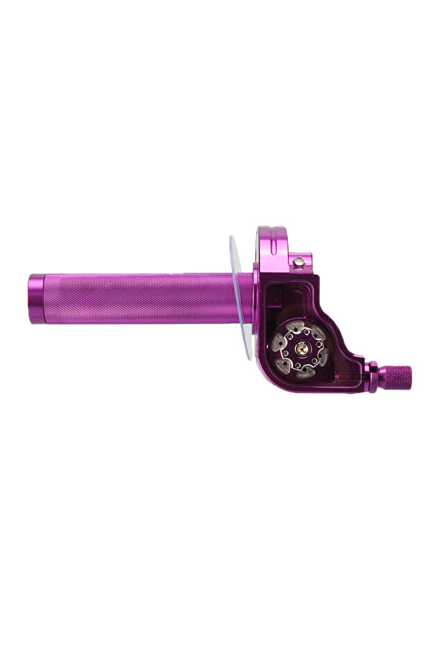 PURPLE 7/8''22mm CNC Aluminum Motorcycle Accelerator Handlebar Throttle Twist Grip Twister For Pit D