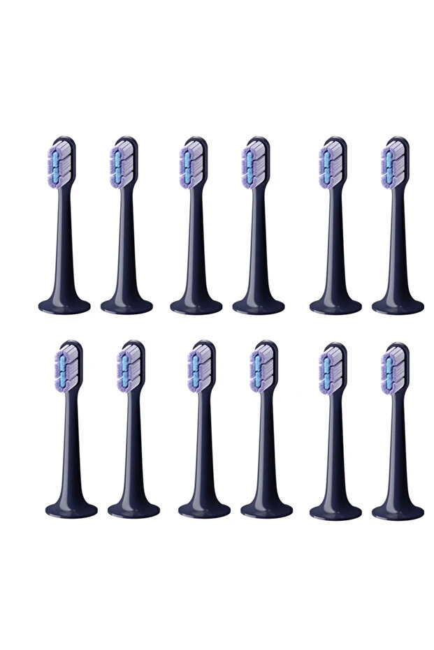 12 pcs For Mijia Sonic Electric Toothbrush T700 Head Universal High-density Brush Head Teethbrush..