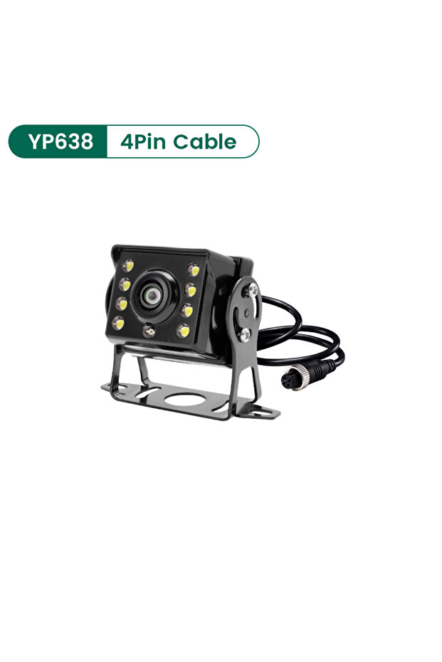 YP638-4Pin GreenYi 170° AHD 1920*1080P Fisheye Wide Angle Lens High Definition Starlight Night Visio