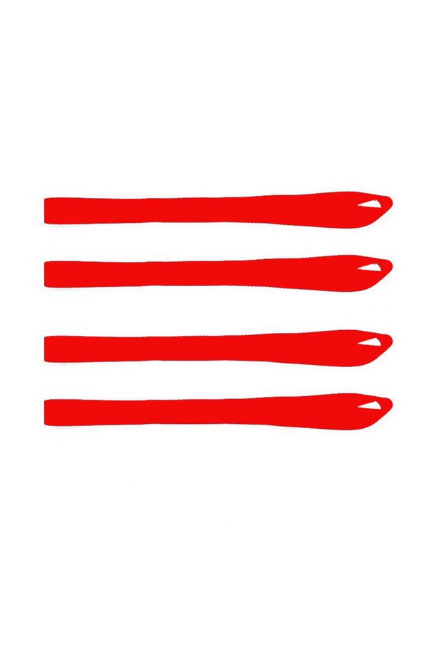 4pcs Red 4pcs 20.5cm Soft Loop Tie Down Straps For Securing Cargo ATV UTV Motorcycles Scooters Dirt