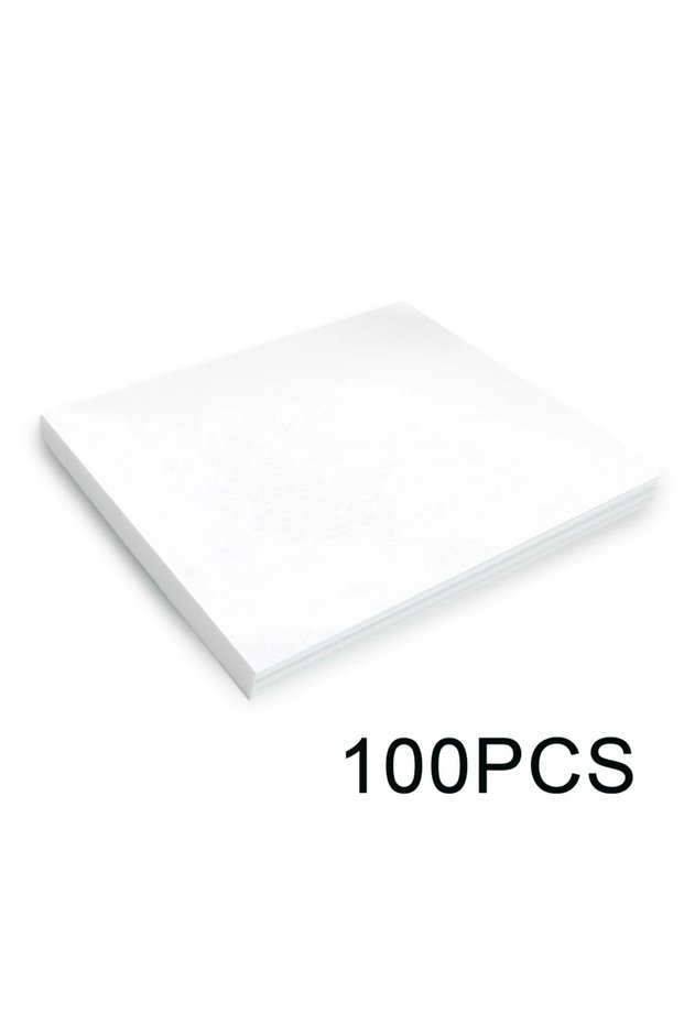 WHITE 100Pcs/Bag Nail Art Vacuum Dust Collector Non-Woven Filter Cotton Paper Manicure Dust Filter P