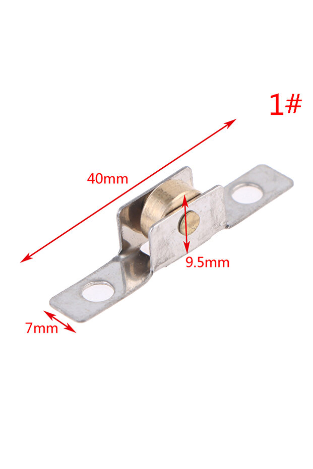 1 1pc Stainless Steel Window Pulley Glass Upperand Down Pulleys Wheel Sliding Door Roller Runner Mu.