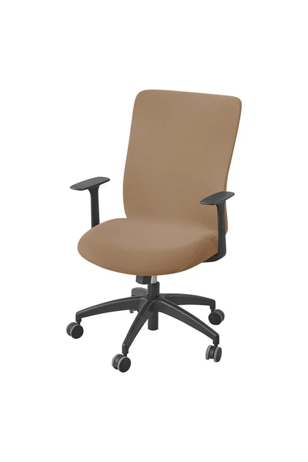 A11 Office ChairCove 1PC Solid Color Office Armchair Cover Stretch Spandex Computer Chair Covers Lif