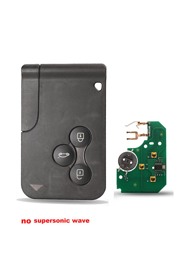 no supersonic wave jingyuqin 3 Buttons 433Mhz ID46 PCF7947 Chip & Insert Small Blade Remote Smart Ke
