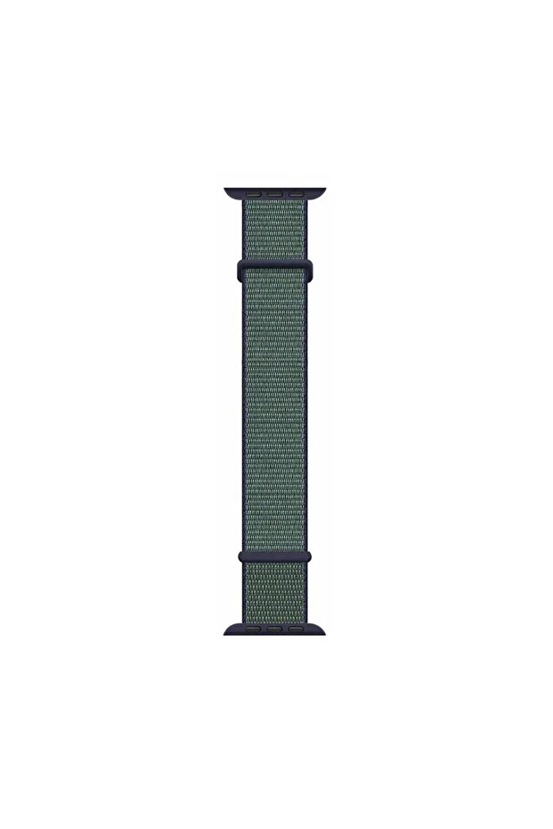 38 40 41 S10-11 42mm 7 Deep fog ash Nylon Loop For Apple Watch Strap 45mm 44mm 49mm 46mm 42mm 41mm 4
