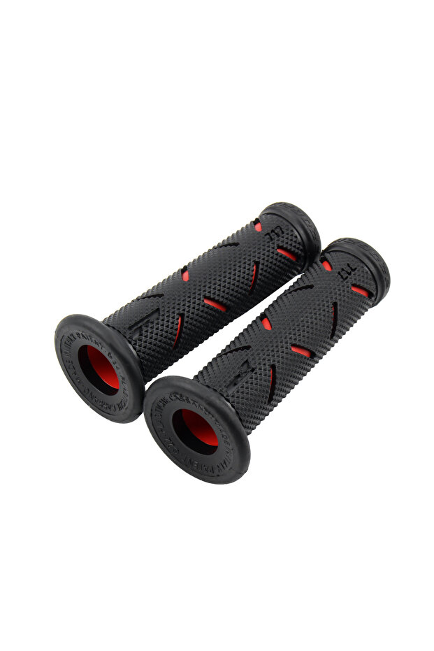 red Universal Motorcycle Grips Handlebar Modification Accessories Moto Motocross Handles for H...