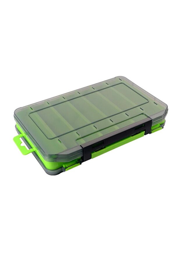 green big Double-Sided Fishing Tackle Storage Box for Spinners Lure Egi Tool Box Artificial Bait Cas