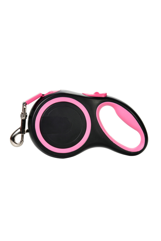 8M-50kg Rose Red Automatic Retractable Big Dog Leash 5M 8M Strong Pet Roulette Leash for Small Large