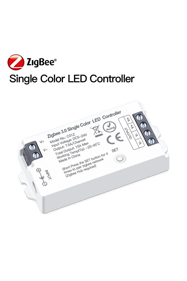 وحدة تحكم Zigbee 3.0 للمنزل الذكي RGB LED، مفتاح واي فاي لمصابيح LED نيون 5050/2835 COB