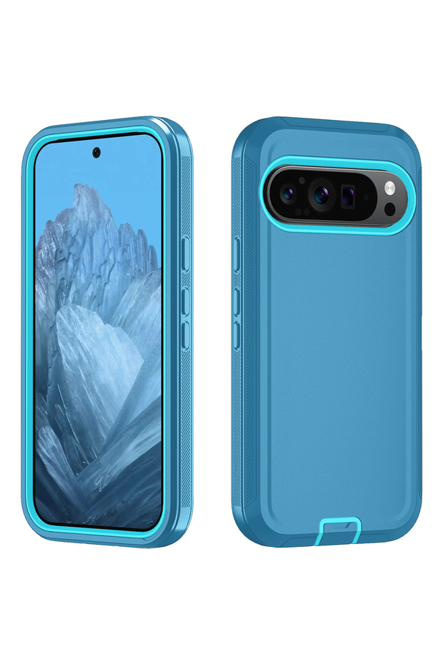 Pixel 9 12 Armor Shockproof Case For Google Pixel 9A 8A Pro Heavy Duty Tough Dustproof Cover Camera