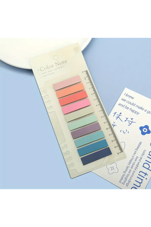 7 200pcs Index Sticky Note Tabs, Writable Page Marker for Book Annotations, Transparent Calendar Ma.