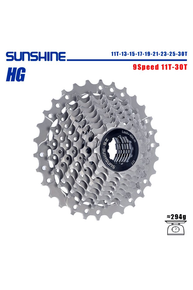 9 Speed 11T-30T SUNSHINE Road Bike Cassette 8/9/10/11/12 Speed 23/25/28/32/34/36T k7 Cassette 8V 9V