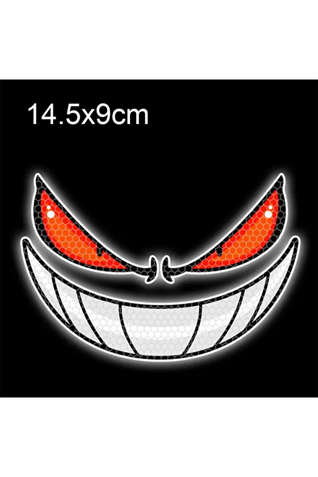 G Devil Eyes Car Motorcycle Stickers Helmet Fairing Rear Window Decoration Decal Electric Car Motorc