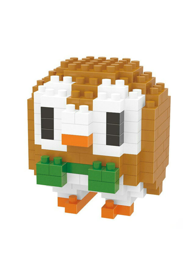 NO BOX 266 DIY Pokemon Blocks Small Cartoon Mini Building Block Pikachu Charizard Eevee Mewtwo Anime