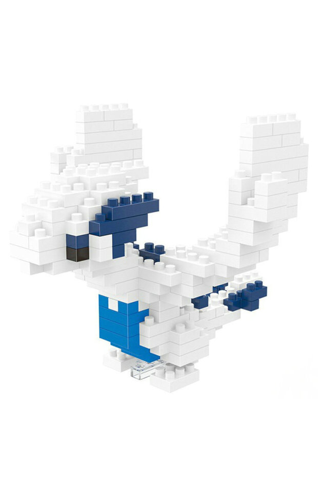 NO BOX 264 DIY Pokemon Blocks Small Cartoon Mini Building Block Pikachu Charizard Eevee Mewtwo Anime
