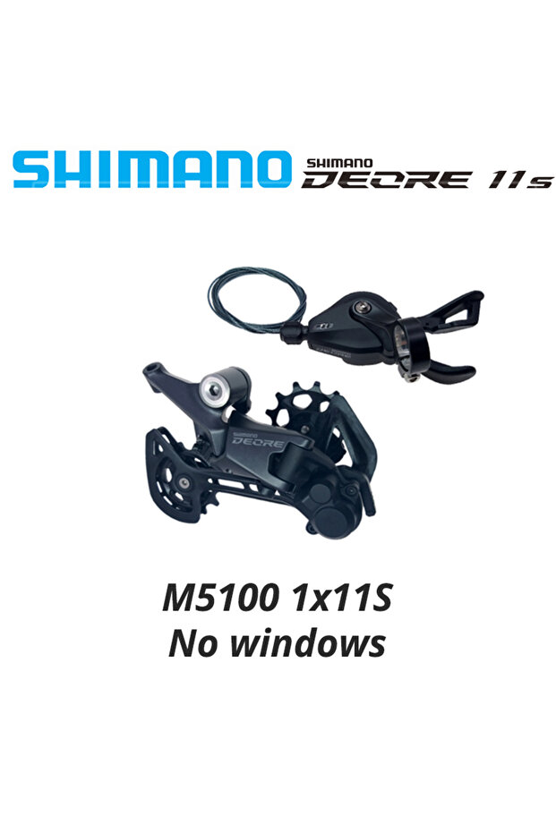 M5100 No windows SHIMANO DEORE M5100 11Speed Derailleur SHADOW RD-M5100 SGS 1x11S SL-M5100-R RD-M512