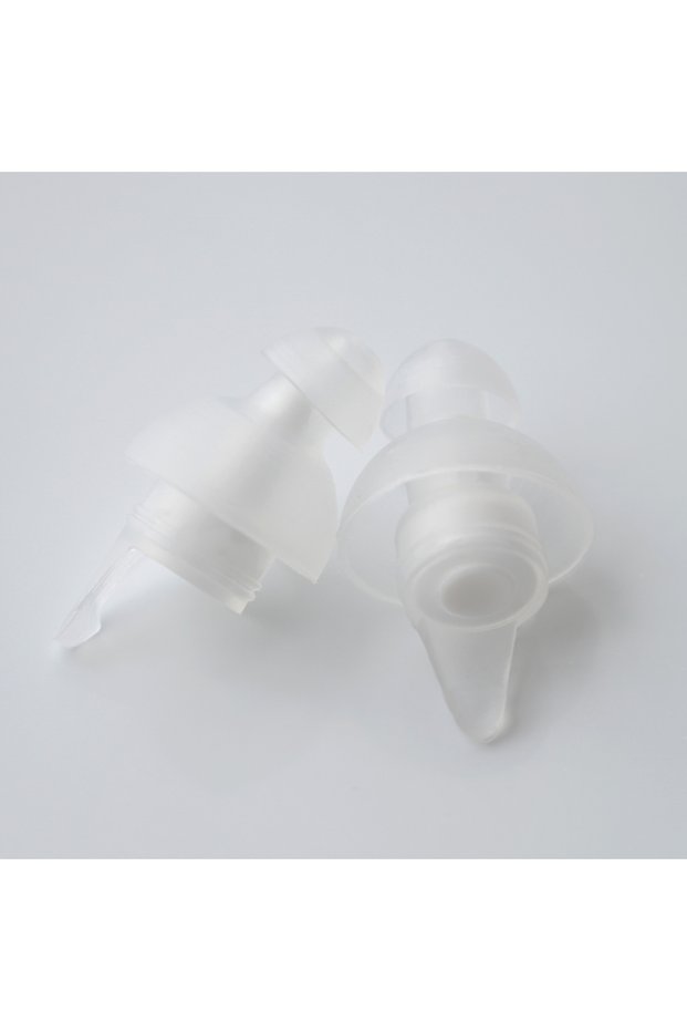 White-04 HUAK High Fidelity Concert Silicone Ear Plugs for Noise Cancelling Reusable Musicians Motor