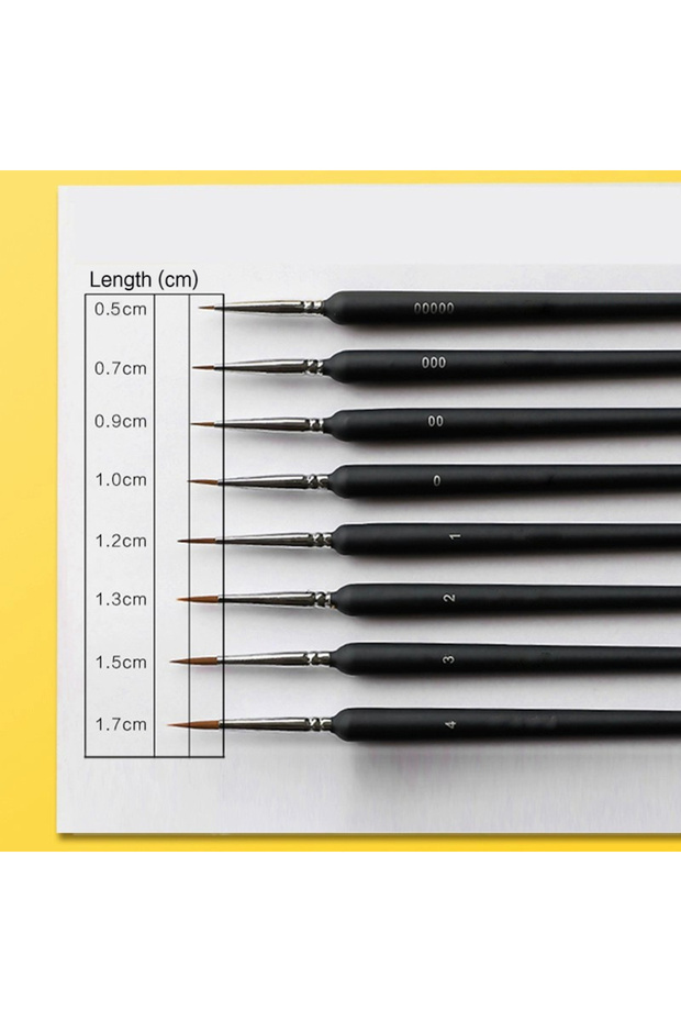 8pcs 4/5/8/10/11Pcs Borrence Brush Watercolors Hook Line Pen Art Supplies Drawing Artist Fine Detail