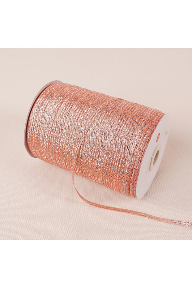 3mm Glitter champagne 10meters 3mm Gold Silver Glitter Silk Satin Ribbon Party Home Wedding Decorati