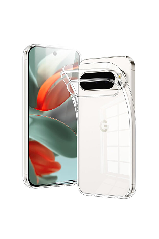 جراب شفاف لهاتف Pixel 9A لهاتف Google Pixel 9 9A 8 8A 7 7A 6 6A 9 10 Pro XL غطاء سيليكون ناعم شفاف
