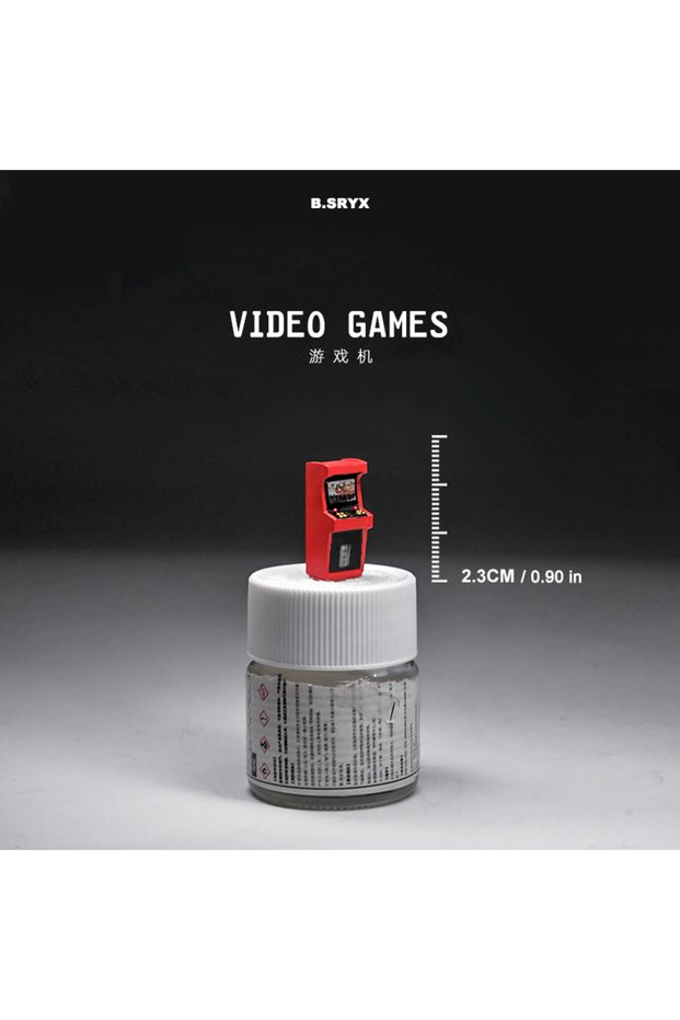 Arcade game Kicarmod Limited Edition 1/64 Scale Model Street Arcade Game Machine Exquisite Figure fo