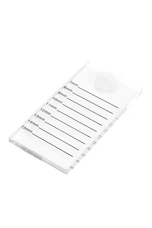 A0405-1PC hua 1Pcs Acrylic Pad Lash Tray Grafting Lashes Holder Glue Pallet Board Stand Makeup Tool
