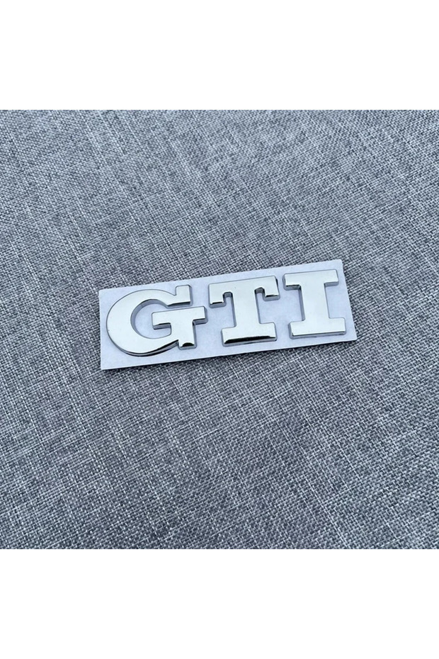 Rear-Silver 3Pcs 3D Metal Car Trunk Logo Sticker Grill Emblems Badge Decals For VW Golf 2 3 4 5 6 8