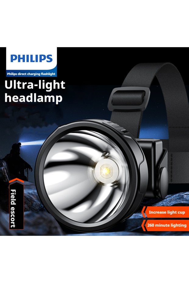 Type-C black SFL1342RH LED Headlamp Sensor Head Flashlight of Lighting Type-C Rechar