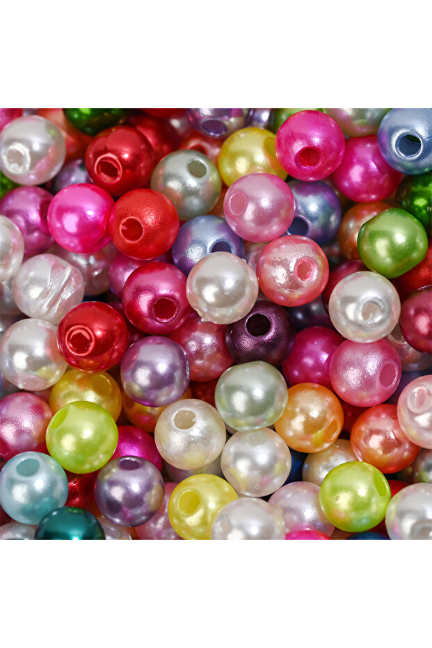 3mm about 1000pcs style 27 3/4/5/6/8/10/12mm Colorful Acrylic Pearl Beads Loose Spacer Beads For Ne