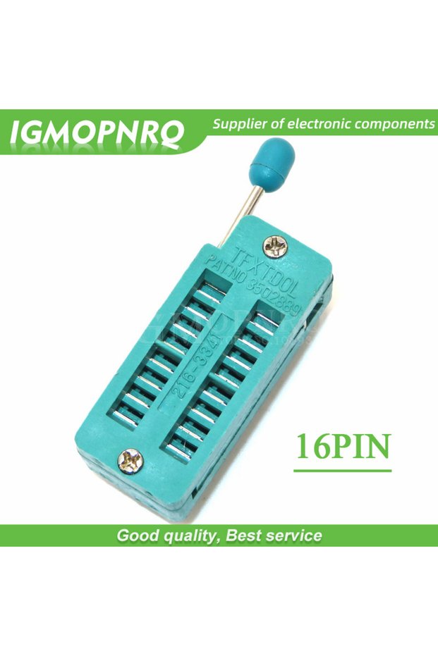 16P 1pcs IC lock seat zif socket Test Universal zif sockets 14Pin/16Pin/18Pin/20Pin/24Pin/28Pin/40Pi