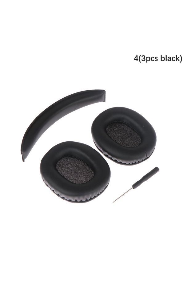 A4(3pcs black) For Edifier W800BT W808BT W800X K830 K815P G1 Headphone Head Beam Ear Pads Cover Earm