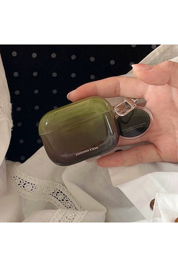 Airpods 4 LEO Suitable For Ins Premium Matcha Green Dyeing AirPods 4 Protective Cover AirPods Pro E