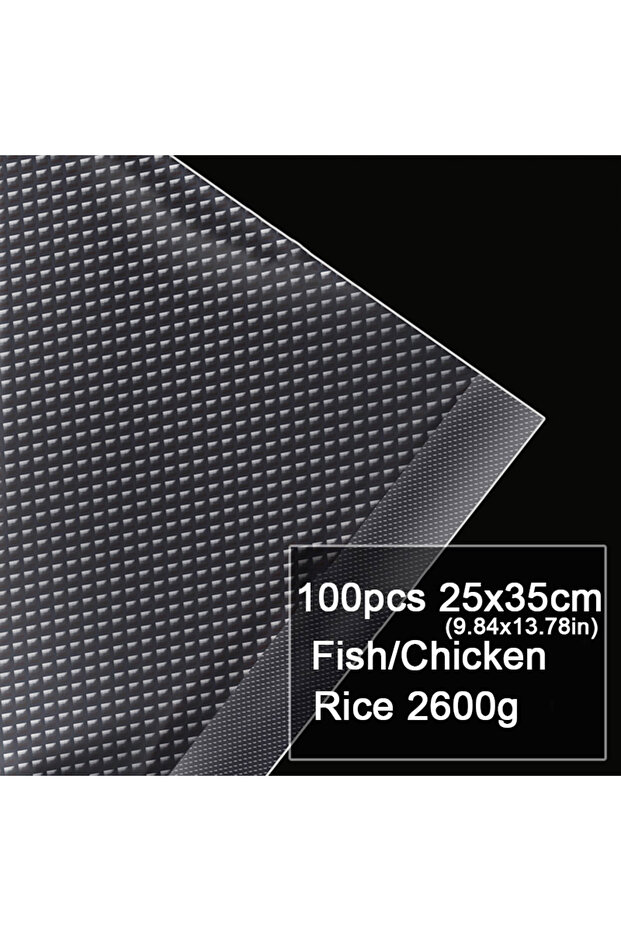 25x35cm100pcs 100PCS/LOT vacuum sealer Plastic Storage bag for vacuum sealing machine for pack food
