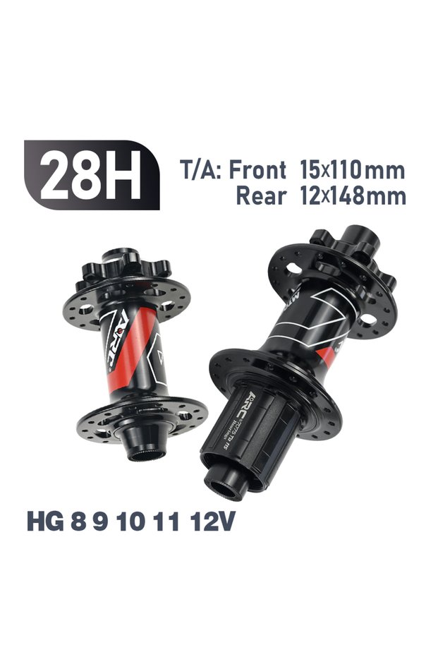 28H HG ARC 28 Holes Boost Hub Front 15x110 Rear 12x148 10x141 Sealed Bearing Hub 6 Pawls 114 Clicks