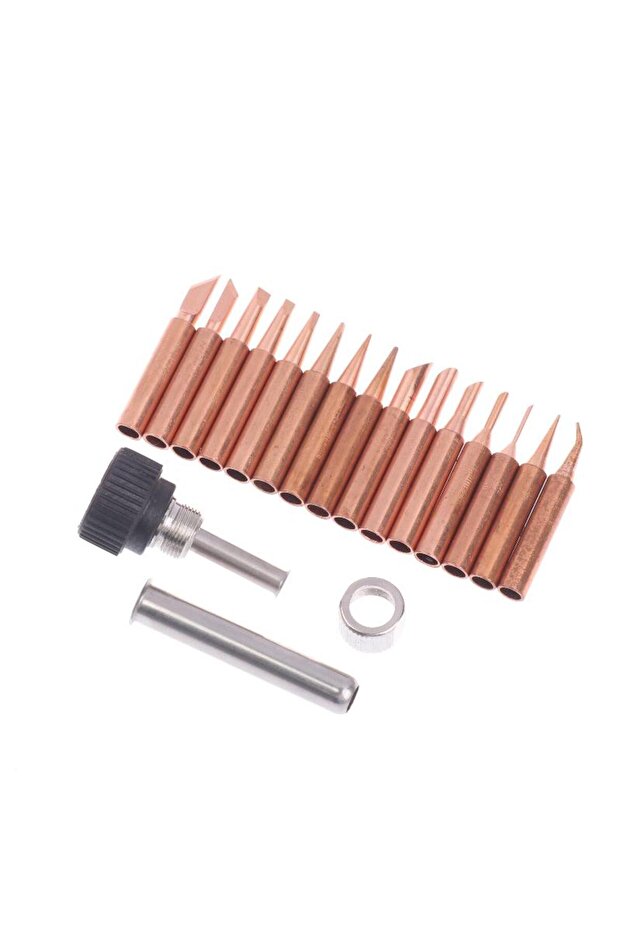 A2 900 Pure Copper Soldering Iron Tip Soldering Iron Tip Pure Copper Non-magnetic Soldering Horn Ele