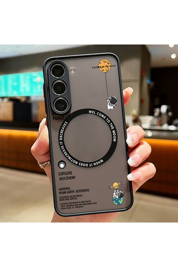 For Samsung S24Ultra T6 For Samsung Galaxy S26 S25 S24 S23 Ultra Plus S25 FE Edge S22 Astronaut Magn