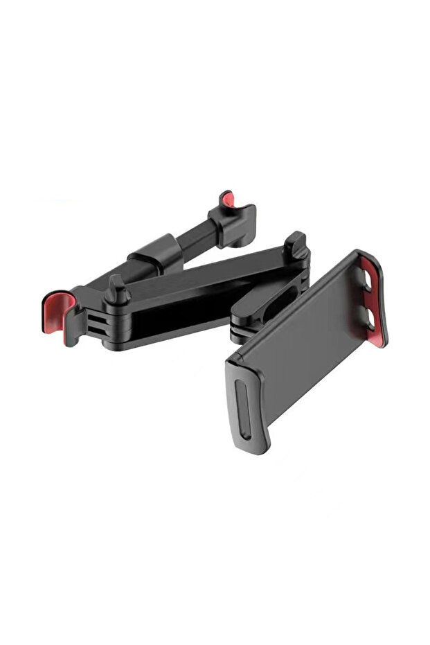 Red Telescopic Universal 4-11 Inch Telescopic Car Rear Pillow Phone Holder Tablet Car Stand Seat Rea