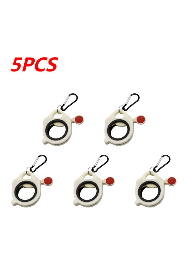 ANENG 5PCS 10-1pc Fluorescent Cable Tie Organizer Storage Cable Tie Holder Portable Cable Tie Storag