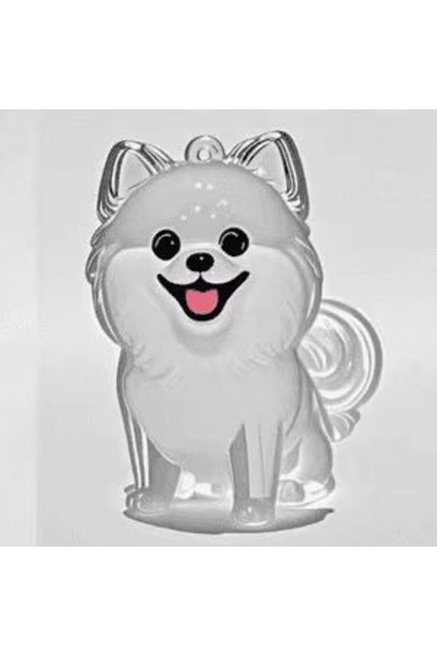 1 pc Dog5 Hanging Pet Keychain Pendant Memorial Resin Cat/Dog Hair Storage Capsule Unique Keychain N