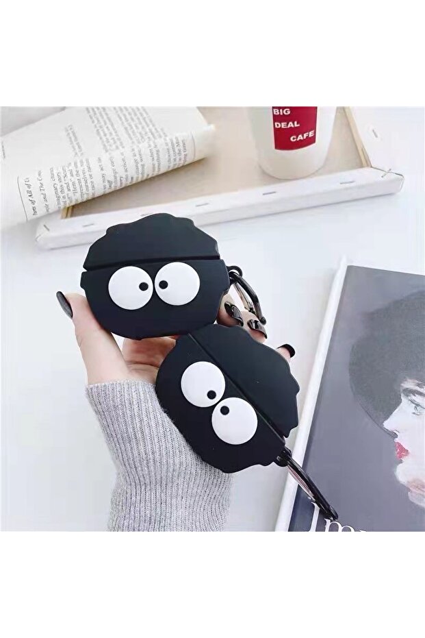 جراب لسماعات AirPods Pro 2، متوافق مع الجيل الأول والثاني والثالث من سماعات AirPods اللاسلكية بتقنية بلوتوث، غطاء سيليكون لطيف