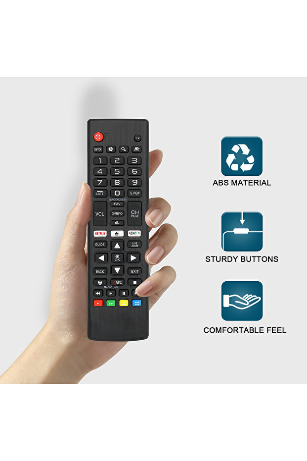 5608 Universal 替换 Remote Control for All L-G Oled 3D Thinq Lcd, Led, Oled Smart Tvs for Akb 75095307