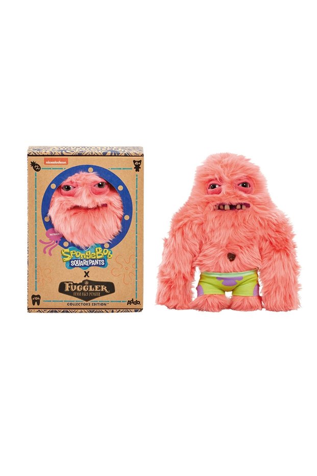PatrickStar Original Fuggler Patrick Star Plush Toys 22cm Ugly Monster Spongebob Squarepants Cute T