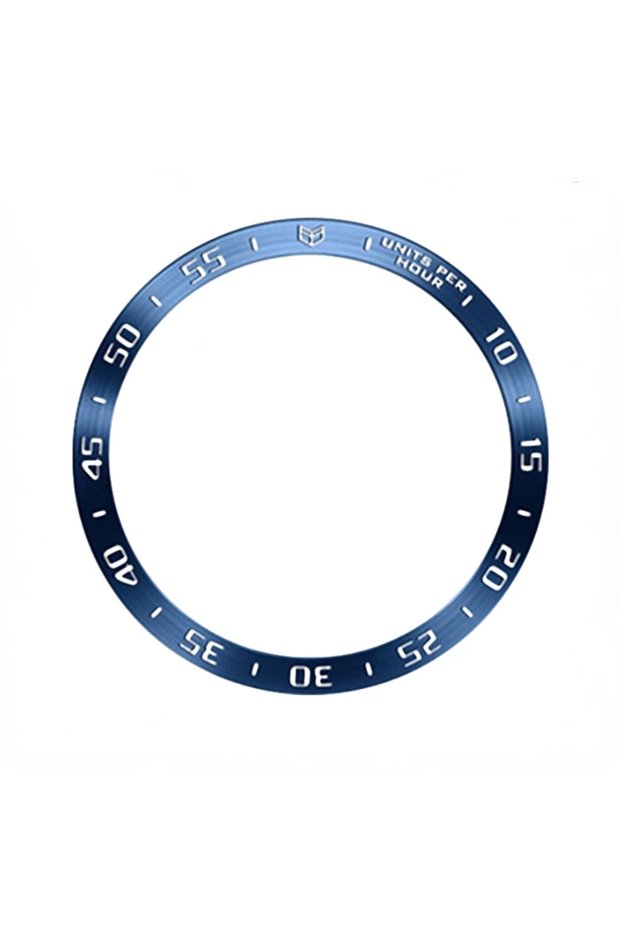 Watch 6 Classic 47mm Time Blue Metal Bezel For Samsung Galaxy Watch 4 6 Classic 47mm 43mm 46mm 42mm